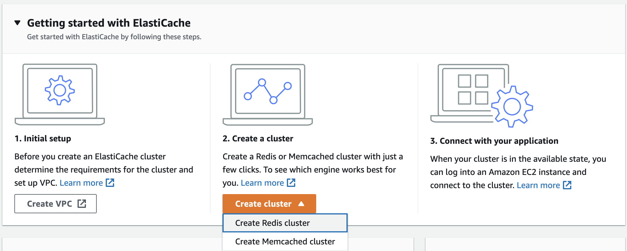 Create redis cluster