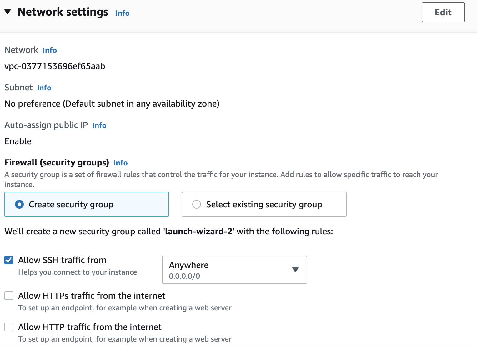 Aws ec2 networking